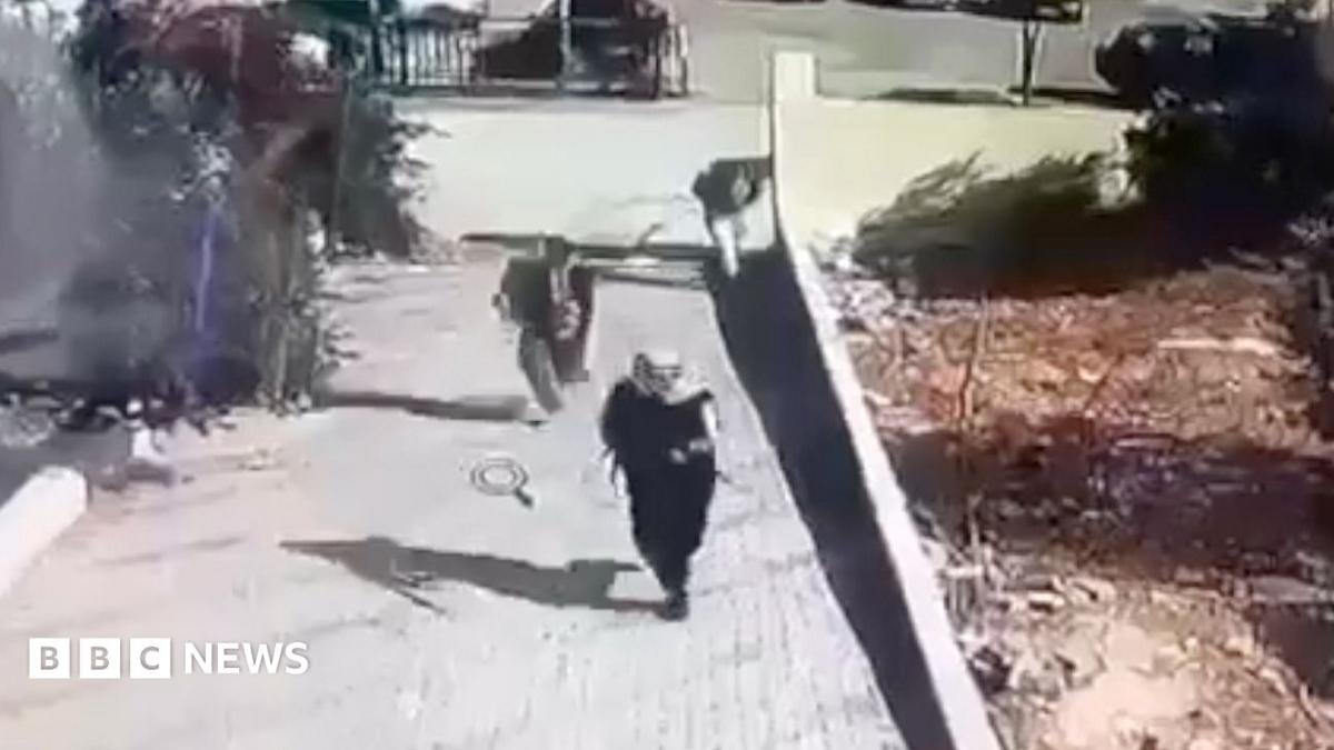 CCTV footage shows gunmen near church in Jordan
