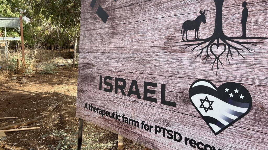 A small farm in northern Israel serves as a refuge for soldiers suffering from post-traumatic stress disorder
